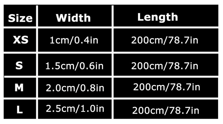 Reflective Pet Leash 2 meters made from nylon material with 3M reflectorsPurple S