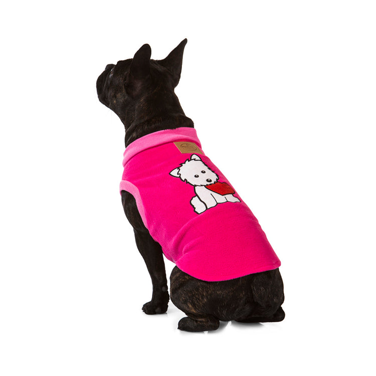  Hamish McBeth Puppy Heart Pink Dog Pyjamas 30cm