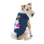  Hamish mcbeth Puppy Heart Blue Dog Pyjamas 30cm