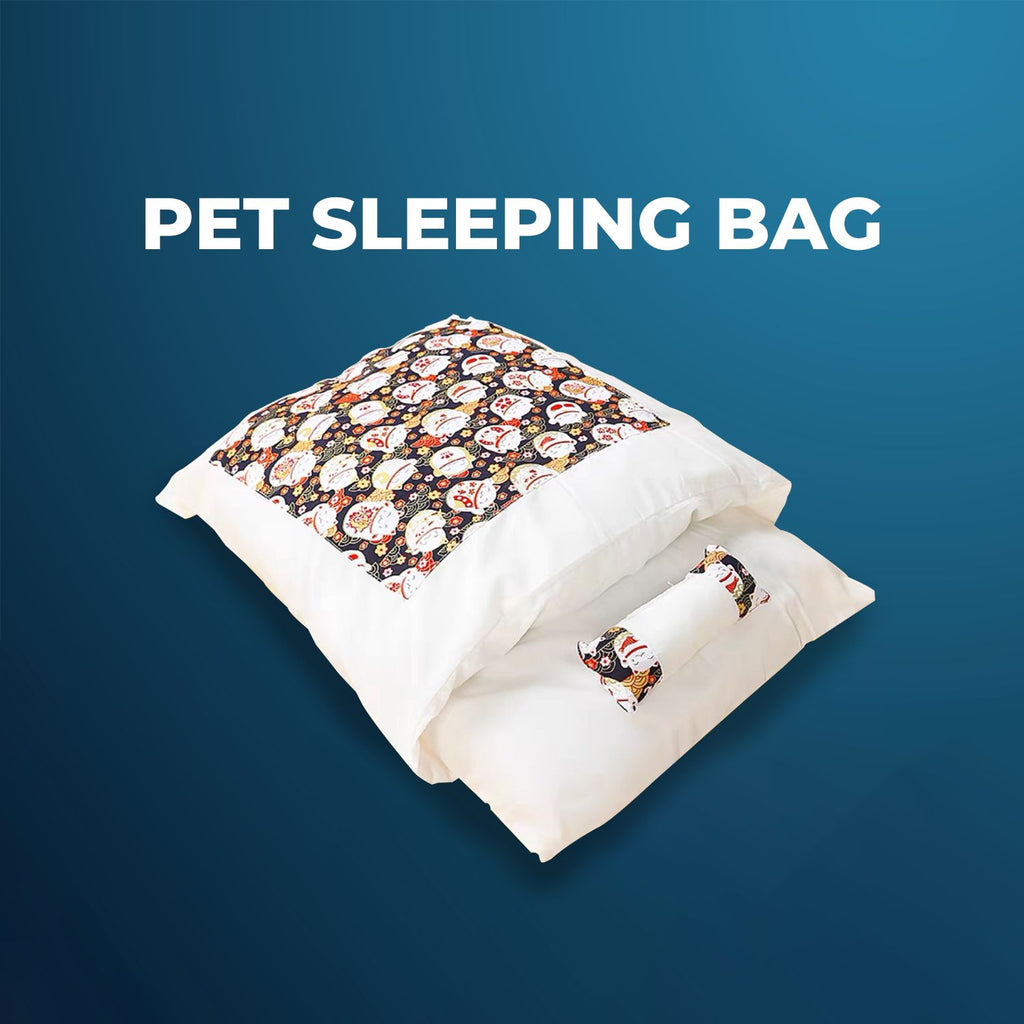 Floofi Pet Sleeping Bag (L size Fortune Cat
