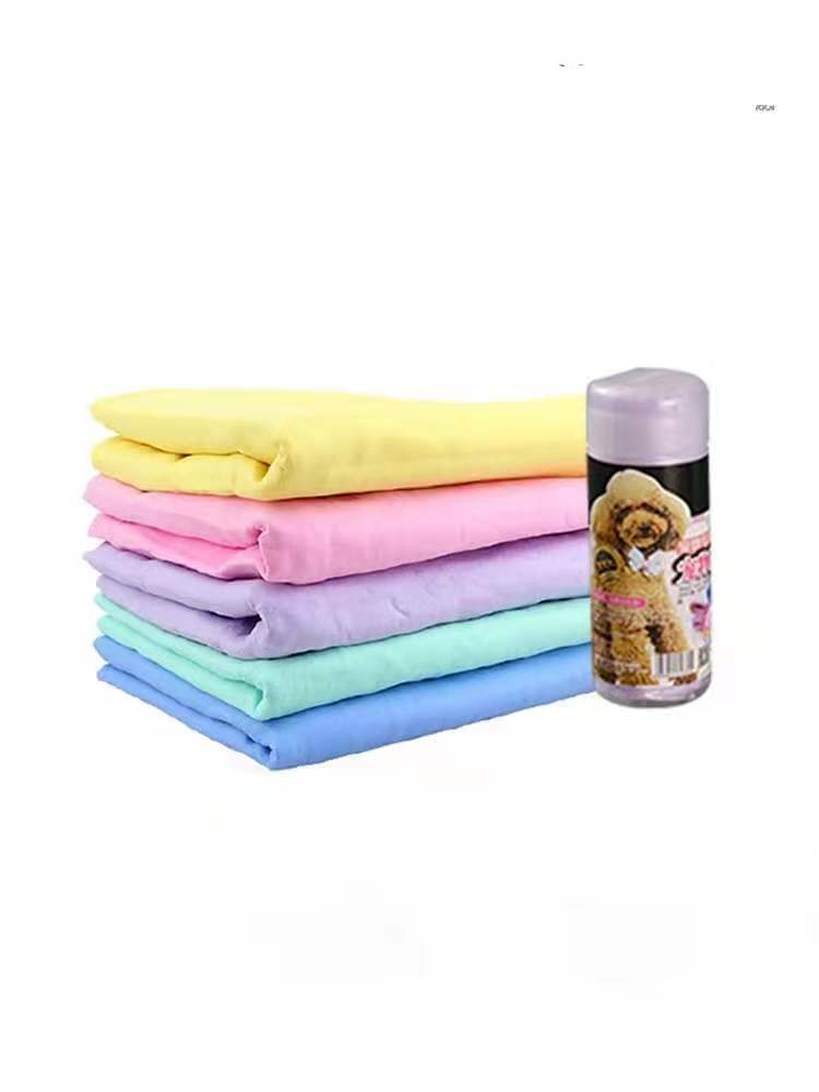 YES4PETS 4 x small Cat Dog Strong Absorbent Towel Wash Bath Multipurpose