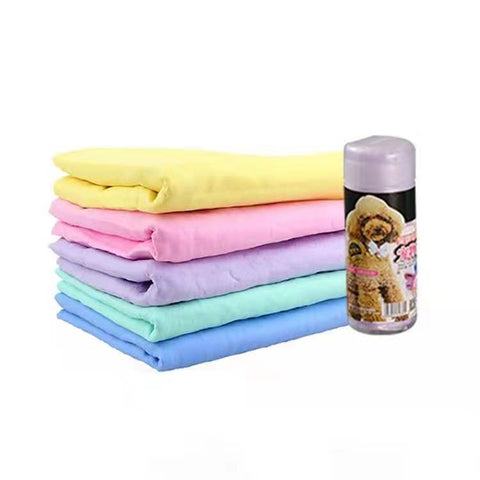 YES4PETS 4 x small Cat Dog Strong Absorbent Towel Wash Bath Multipurpose