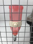 YES4PETS 500ml Dog Cat Hamster Rabbit Water Bottle Hanging Drinking Dispenser Feeder Pink