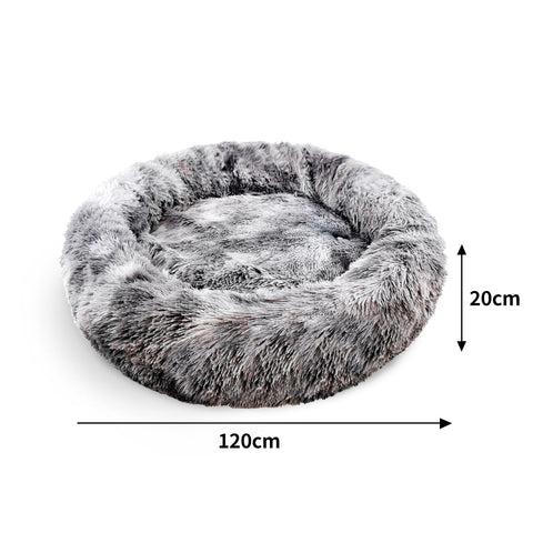 awfriends Pet Dog Cat Calming Bed Warm Soft Plush Sleeping Kennel Removable Washable 120cm