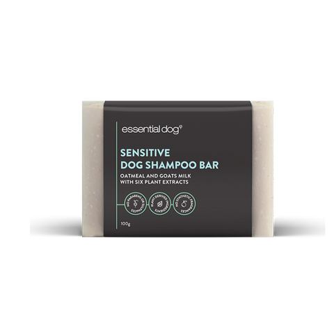 Essential Dog Sensitive Shampoo Bar (Oatmeal & Goatsmilk)