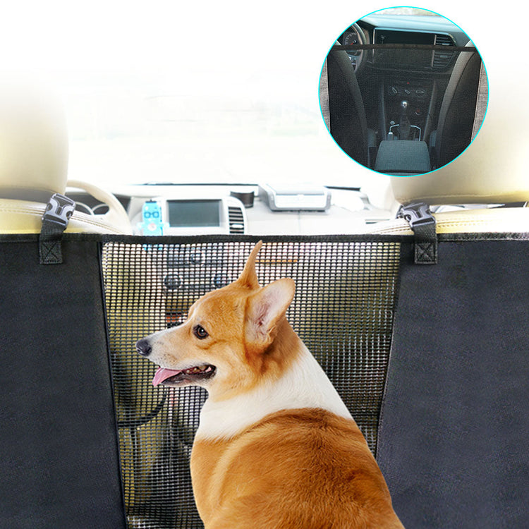 Ondoing Cargo Pet Car Boot Back Seat Cover Rear Dog Waterproof Protector Liner Mat Pad Black Large