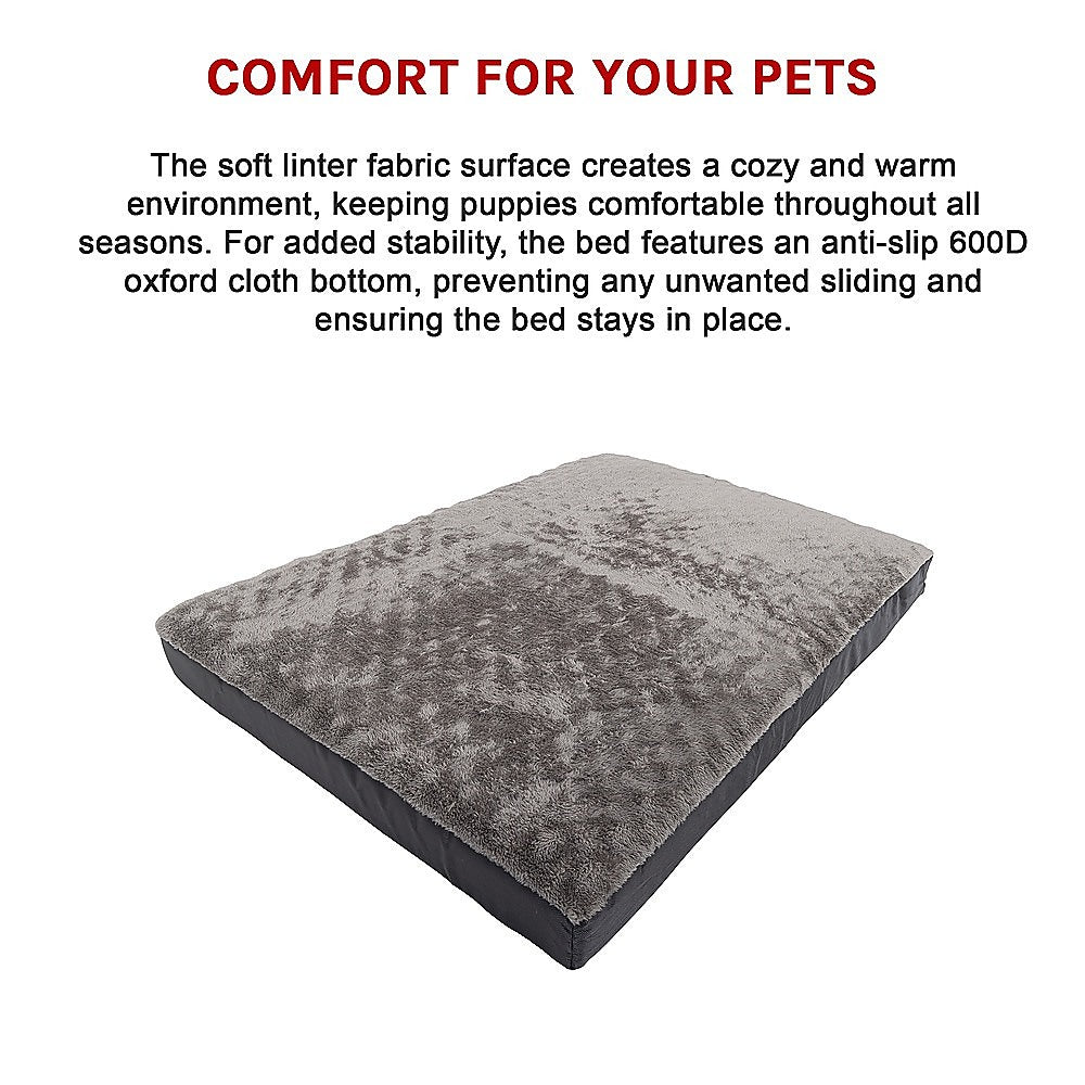 95x70cm Orthopedic Pet Dog Bed Mattress Therapeutic Joint Pain Comfort